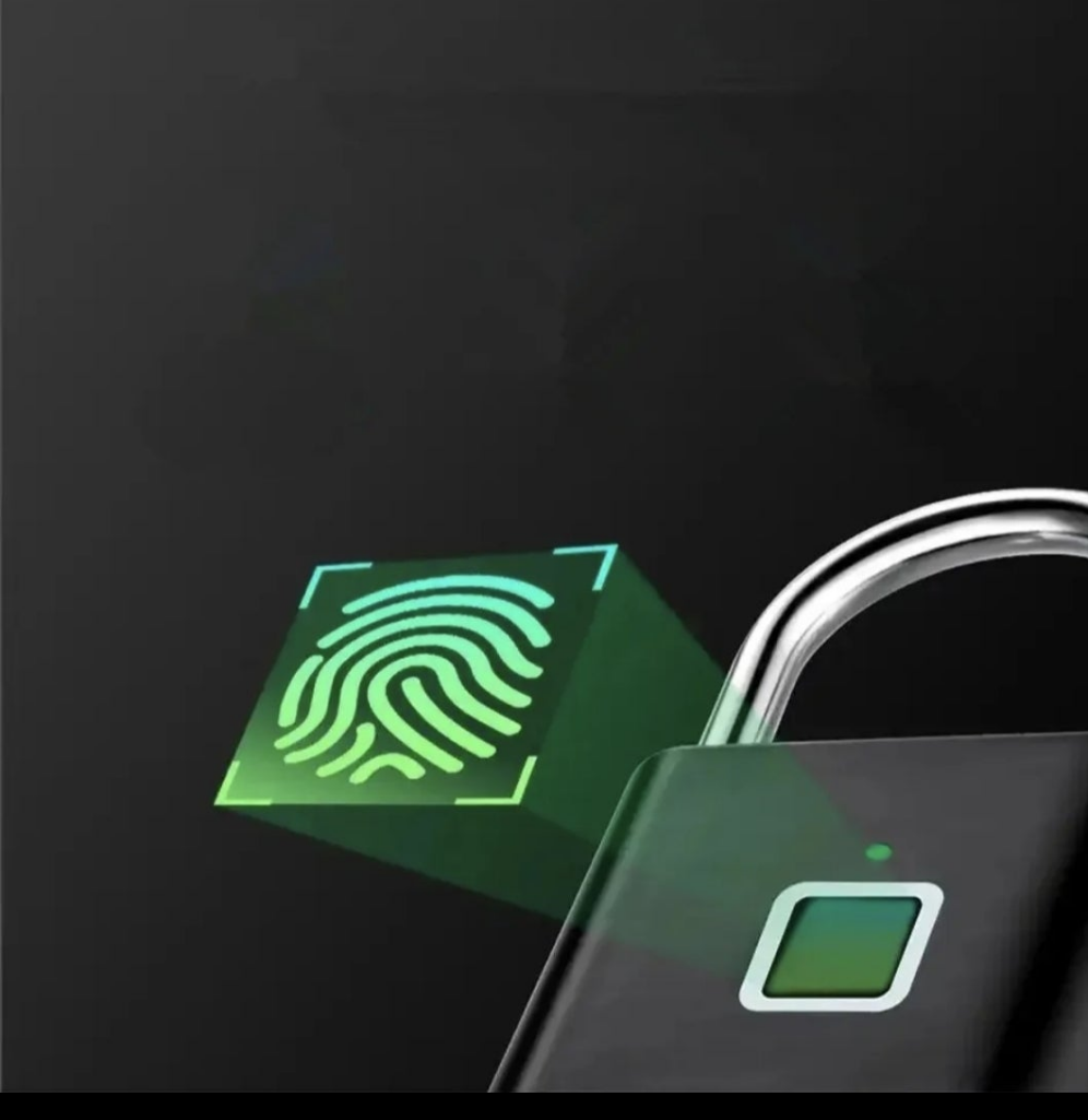 Smart Fingerprint Padlock – No Keys Needed!