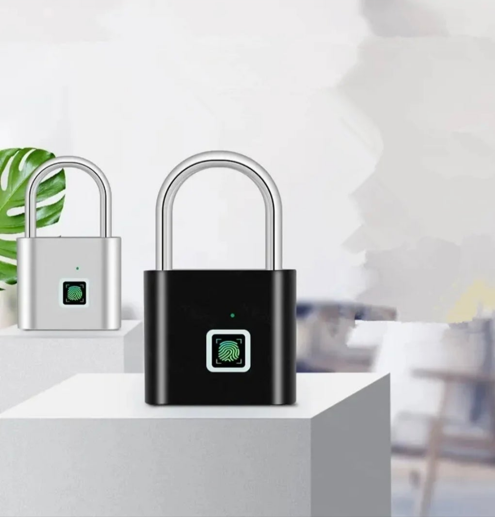 Smart Fingerprint Padlock – No Keys Needed!
