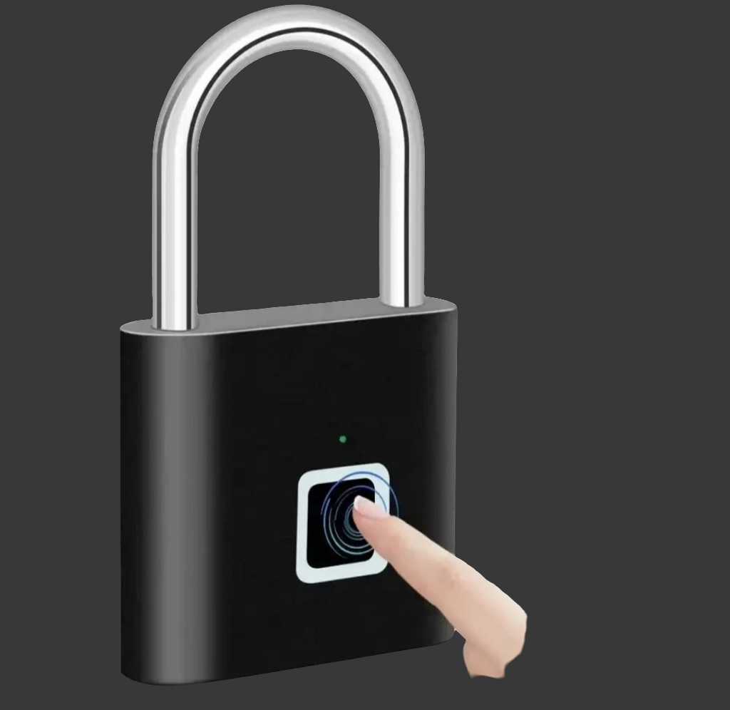 Smart Fingerprint Padlock – No Keys Needed!